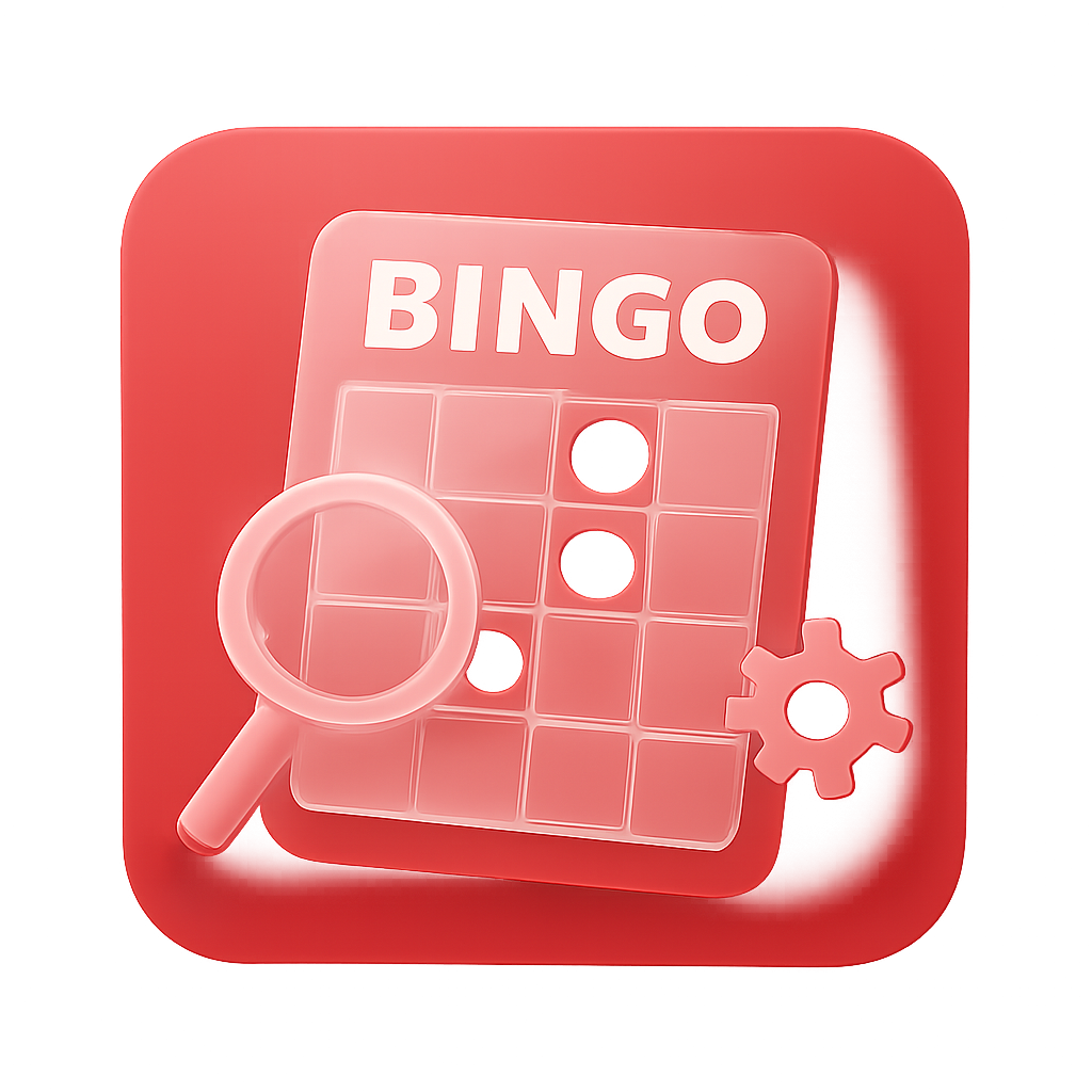 A badge representing Bingo 101 requirements with a clean design.