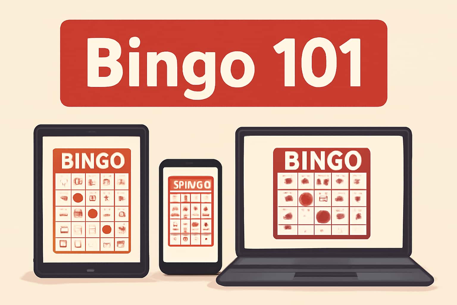Informational image about Device Compatibility for Bingo 101