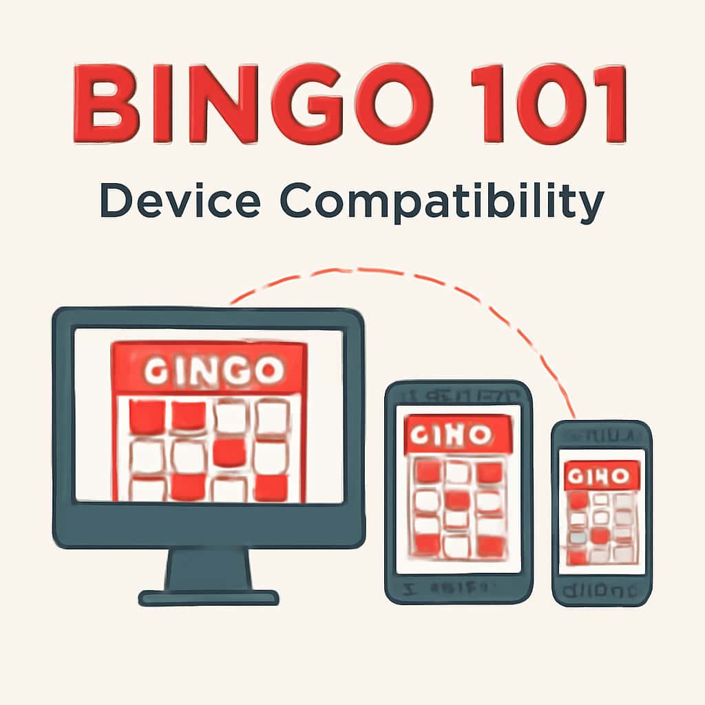 Diagram illustrating Device Compatibility for Bingo 101