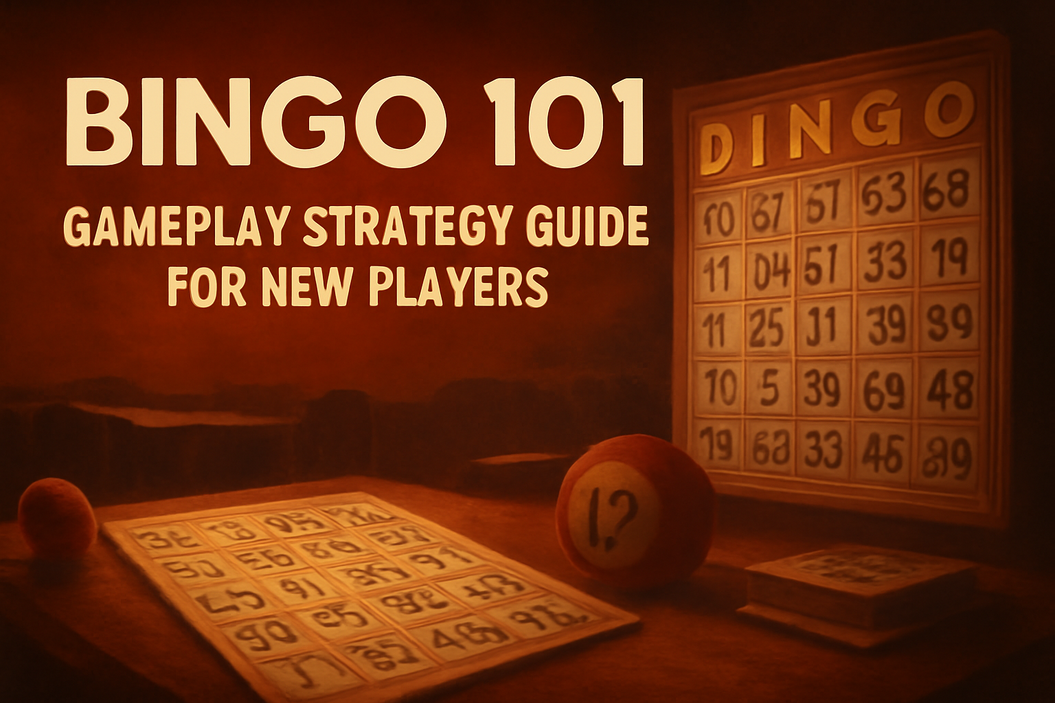 An educational illustration focusing on troubleshooting common issues in the Bingo 101 app.