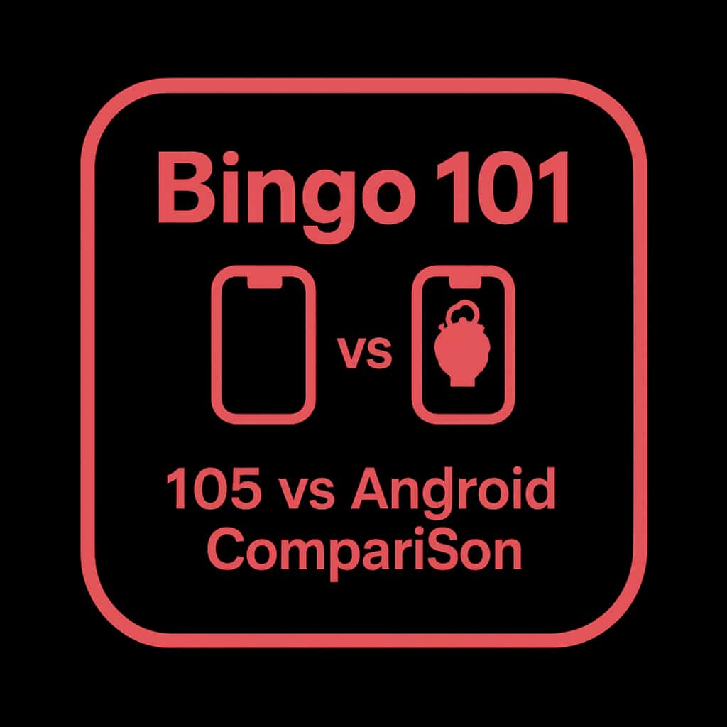 Icon representing Bingo 101: iOS vs Android Comparison.
