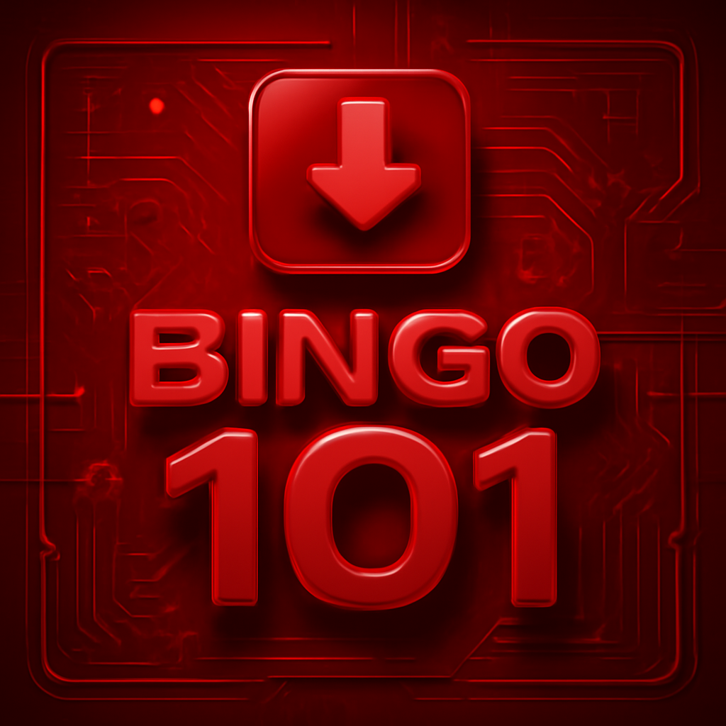 An informative diagram outlining the requirements for Bingo 101.