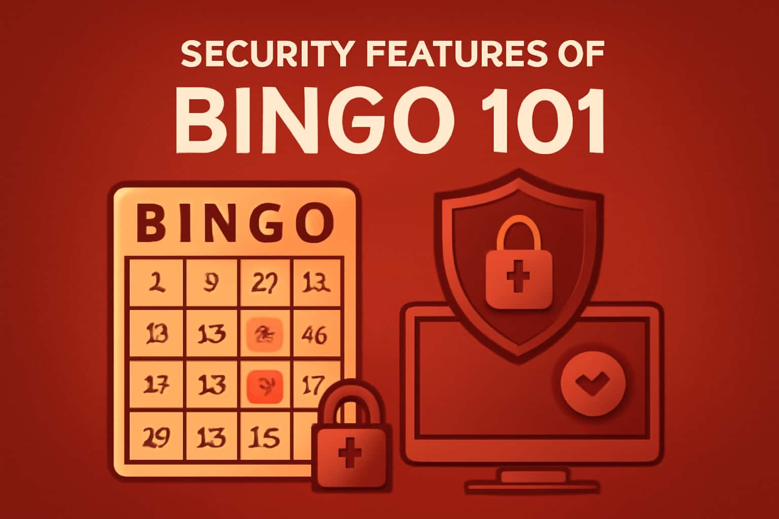 Visual representation of the security features within the Bingo 101 app, emphasizing safety and data protection.