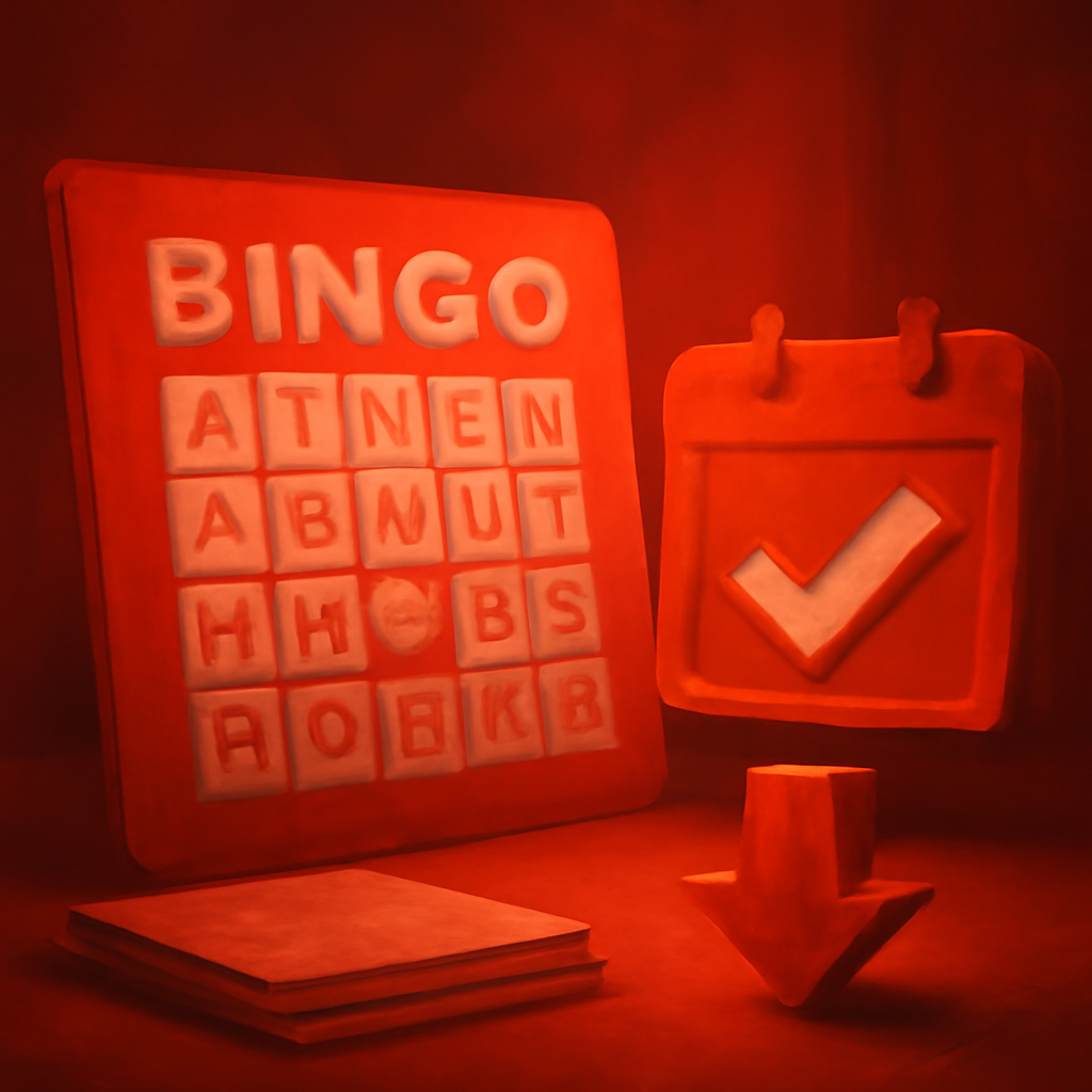 An illustration explaining the security steps for Bingo 101.