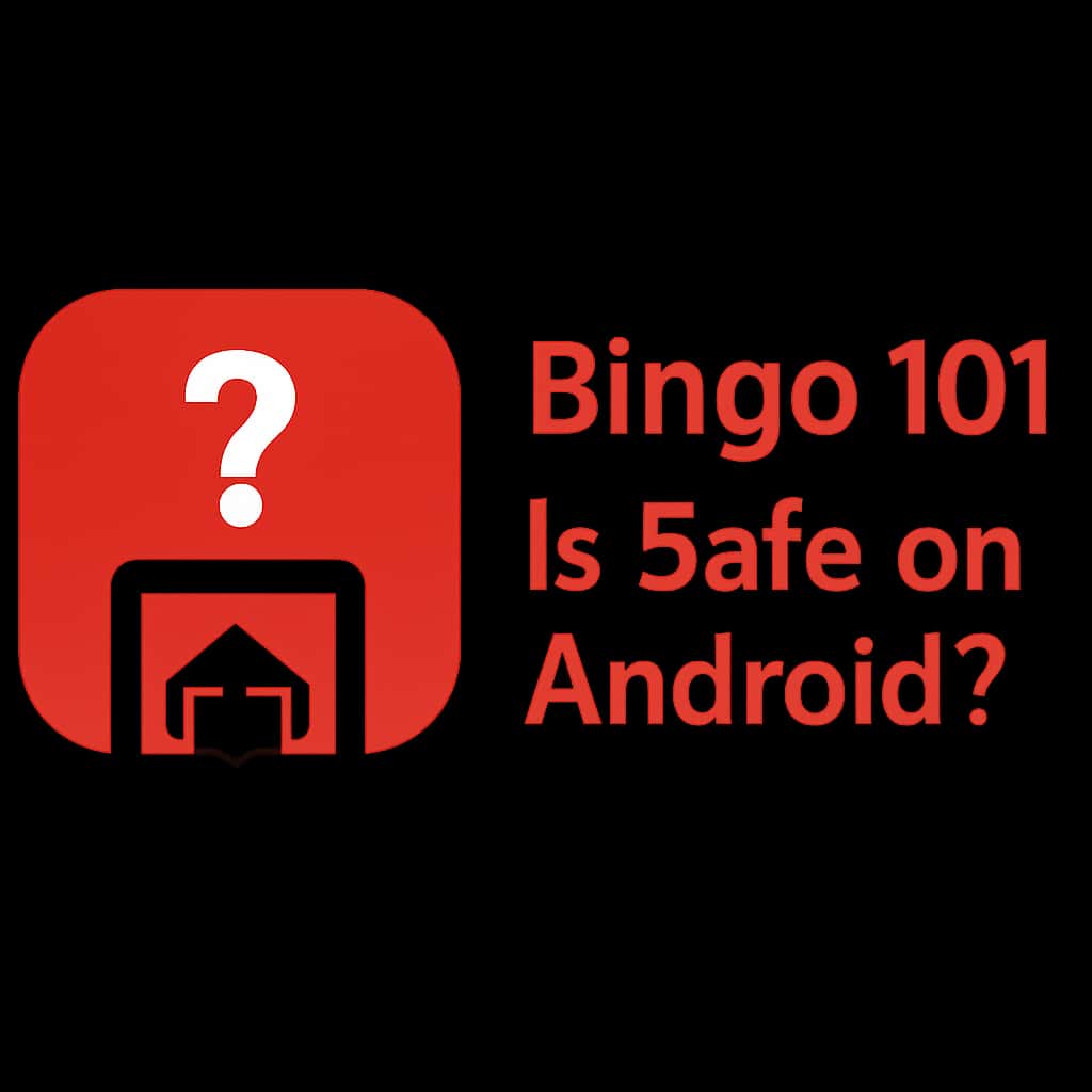 An icon representing the safety of Bingo 101 on Android.