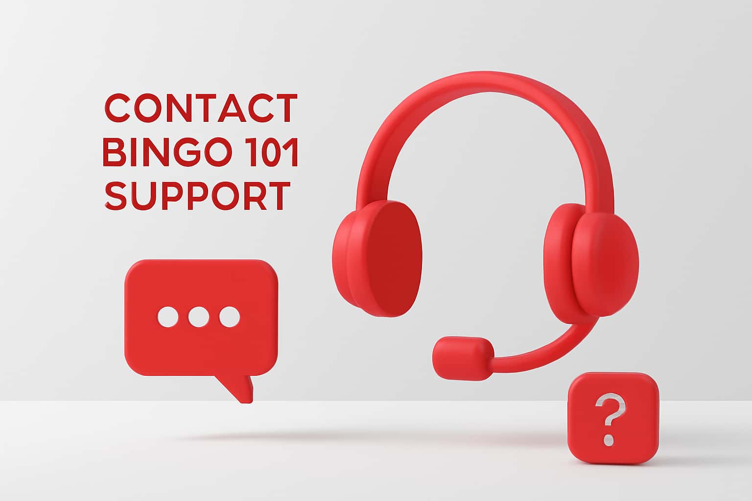 Contact Bingo 101 Support Interface